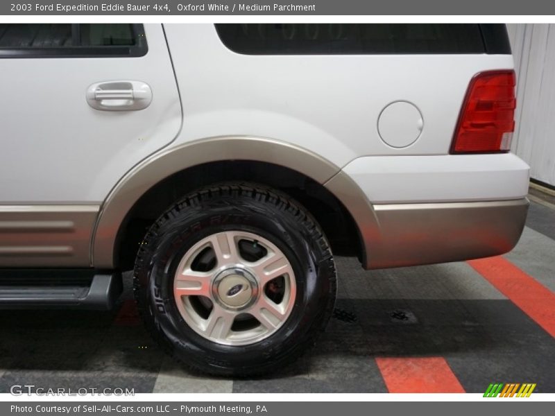 Oxford White / Medium Parchment 2003 Ford Expedition Eddie Bauer 4x4