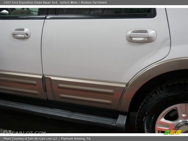 Oxford White / Medium Parchment 2003 Ford Expedition Eddie Bauer 4x4
