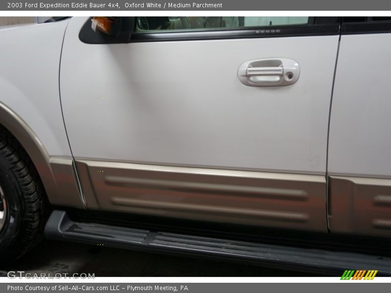 Oxford White / Medium Parchment 2003 Ford Expedition Eddie Bauer 4x4