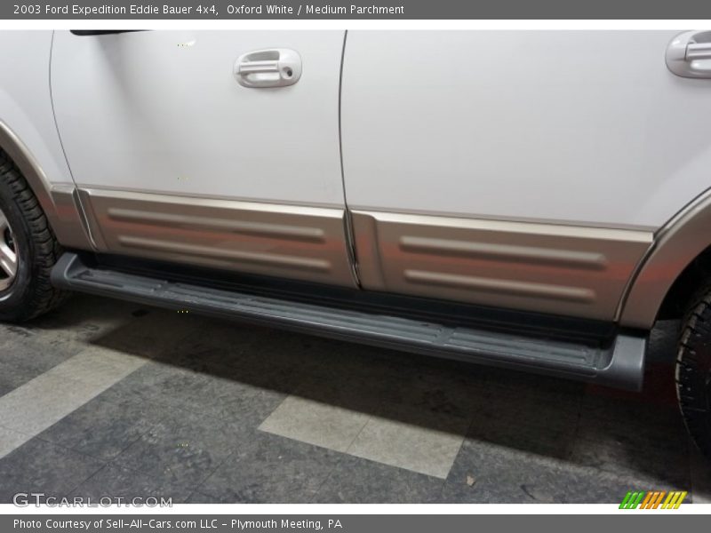 Oxford White / Medium Parchment 2003 Ford Expedition Eddie Bauer 4x4
