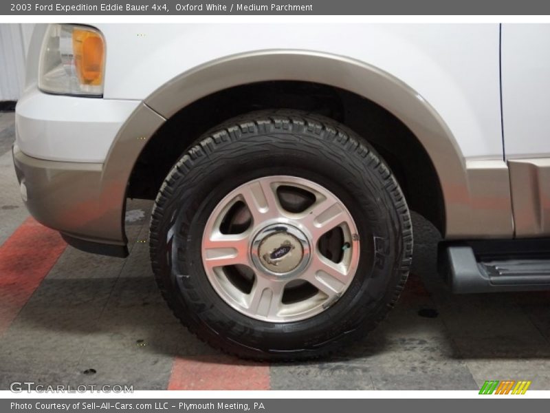 Oxford White / Medium Parchment 2003 Ford Expedition Eddie Bauer 4x4