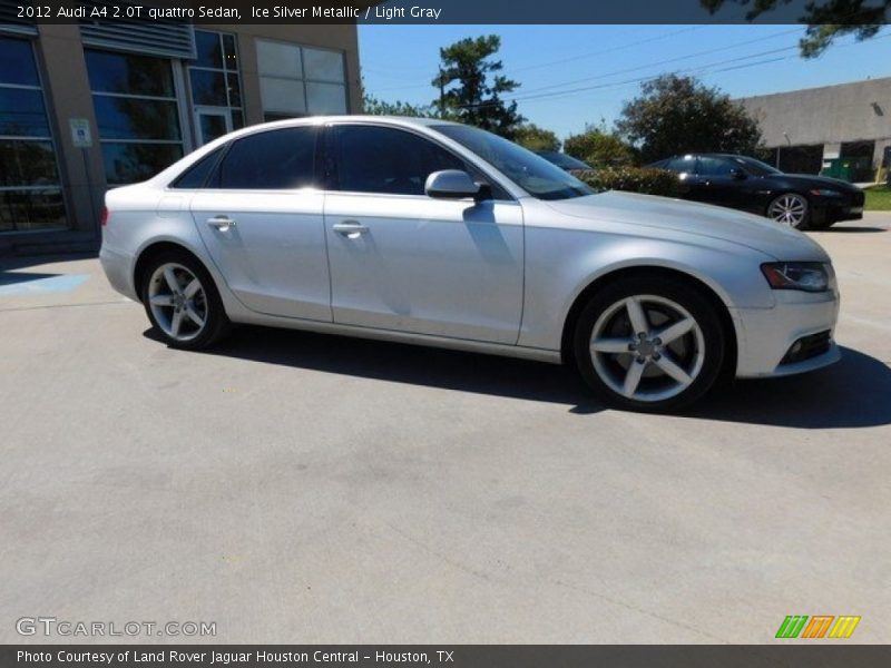 Ice Silver Metallic / Light Gray 2012 Audi A4 2.0T quattro Sedan