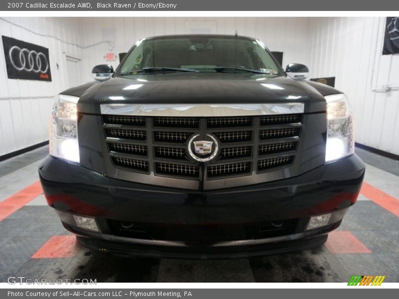 Black Raven / Ebony/Ebony 2007 Cadillac Escalade AWD