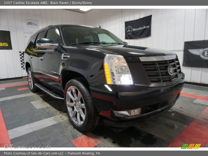Black Raven / Ebony/Ebony 2007 Cadillac Escalade AWD