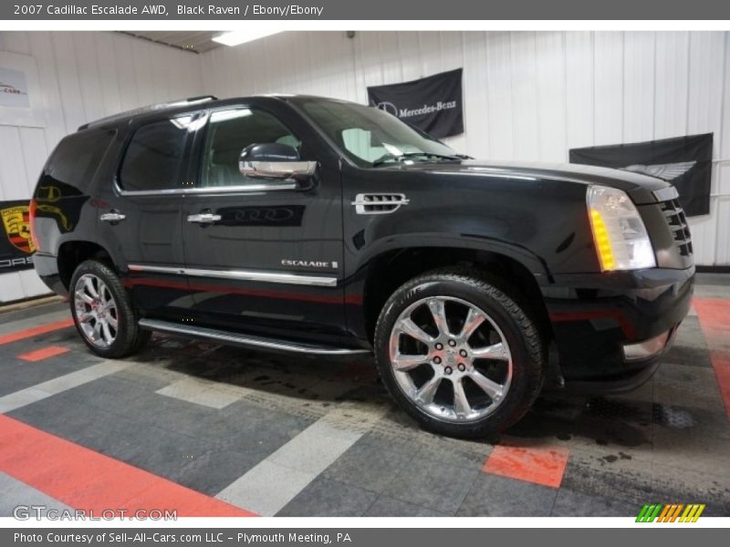 Black Raven / Ebony/Ebony 2007 Cadillac Escalade AWD