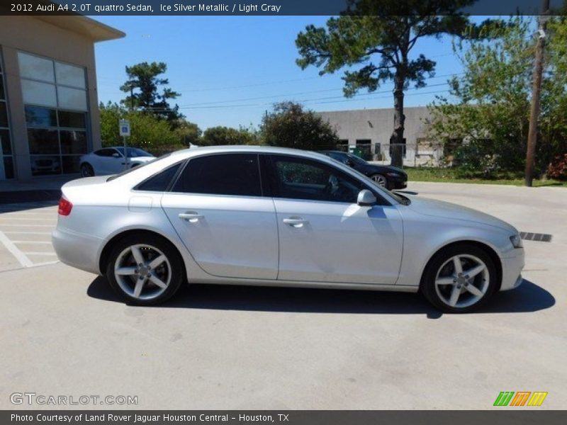 Ice Silver Metallic / Light Gray 2012 Audi A4 2.0T quattro Sedan