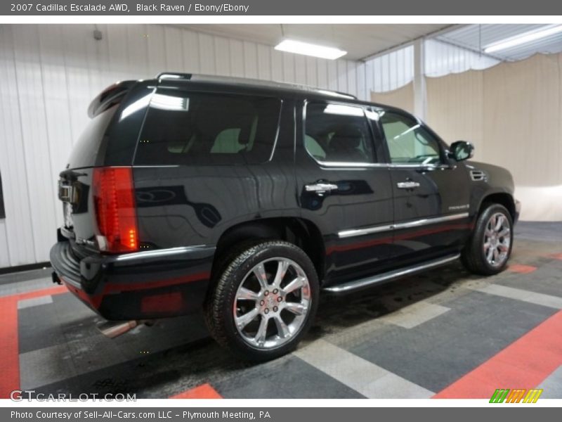 Black Raven / Ebony/Ebony 2007 Cadillac Escalade AWD