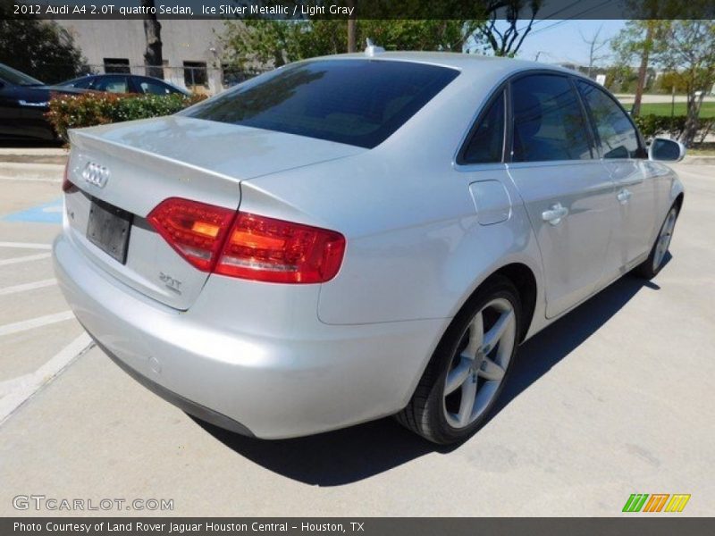 Ice Silver Metallic / Light Gray 2012 Audi A4 2.0T quattro Sedan