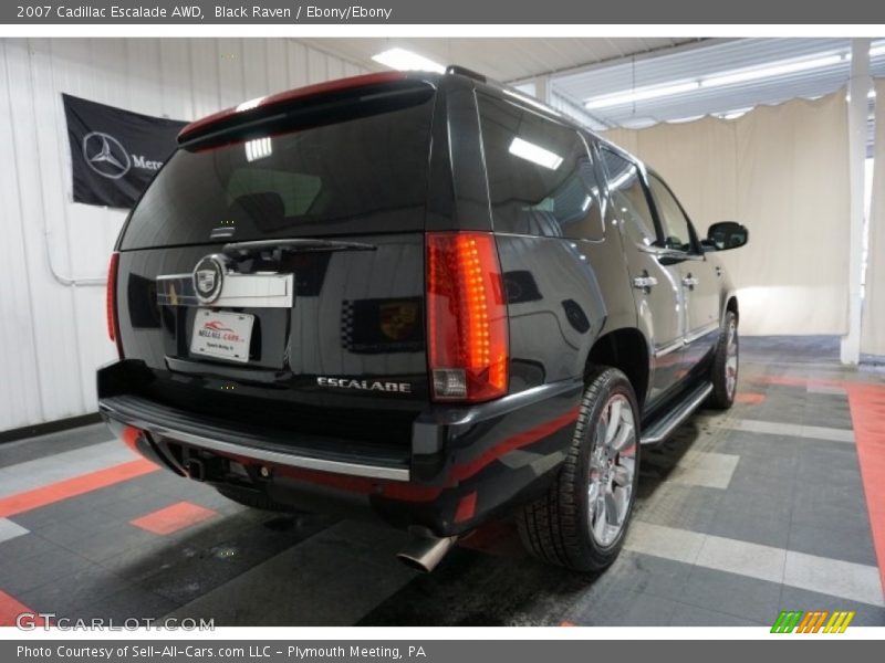 Black Raven / Ebony/Ebony 2007 Cadillac Escalade AWD