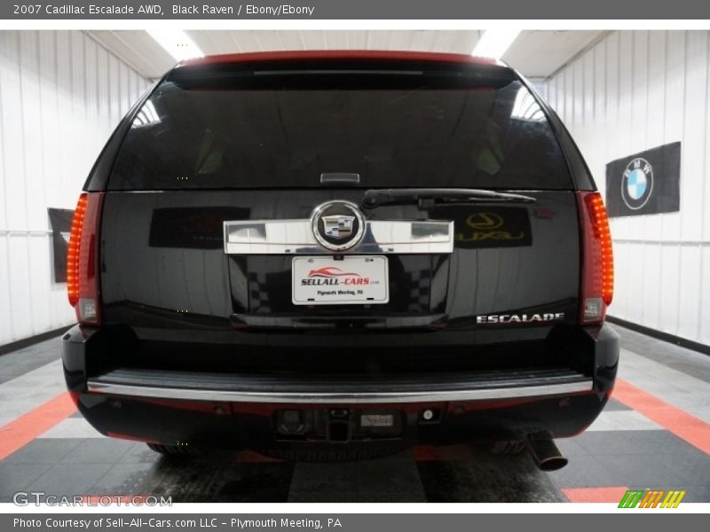 Black Raven / Ebony/Ebony 2007 Cadillac Escalade AWD