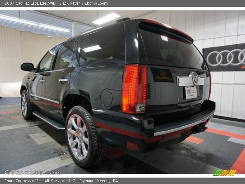Black Raven / Ebony/Ebony 2007 Cadillac Escalade AWD