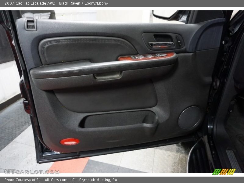 Black Raven / Ebony/Ebony 2007 Cadillac Escalade AWD