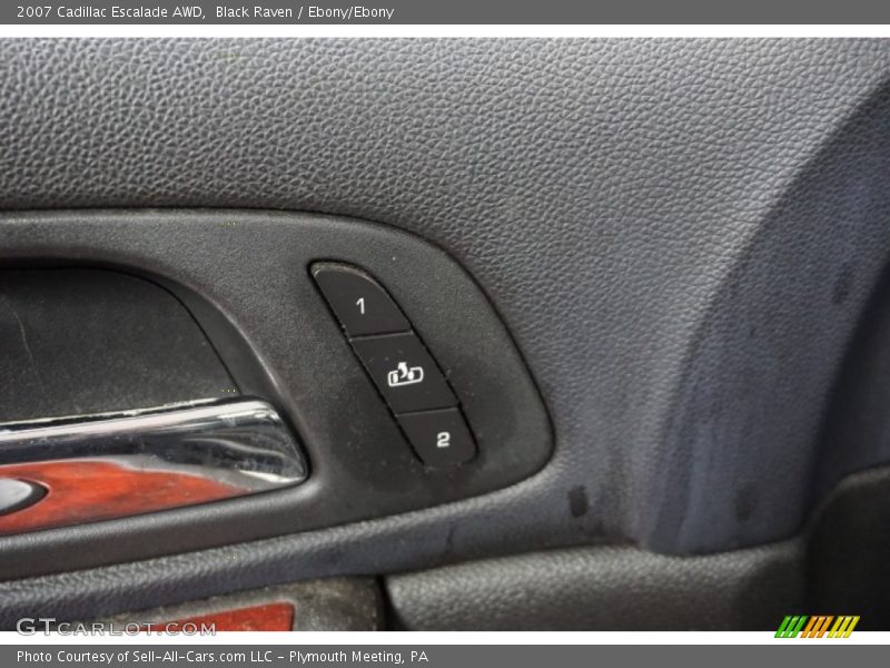 Black Raven / Ebony/Ebony 2007 Cadillac Escalade AWD