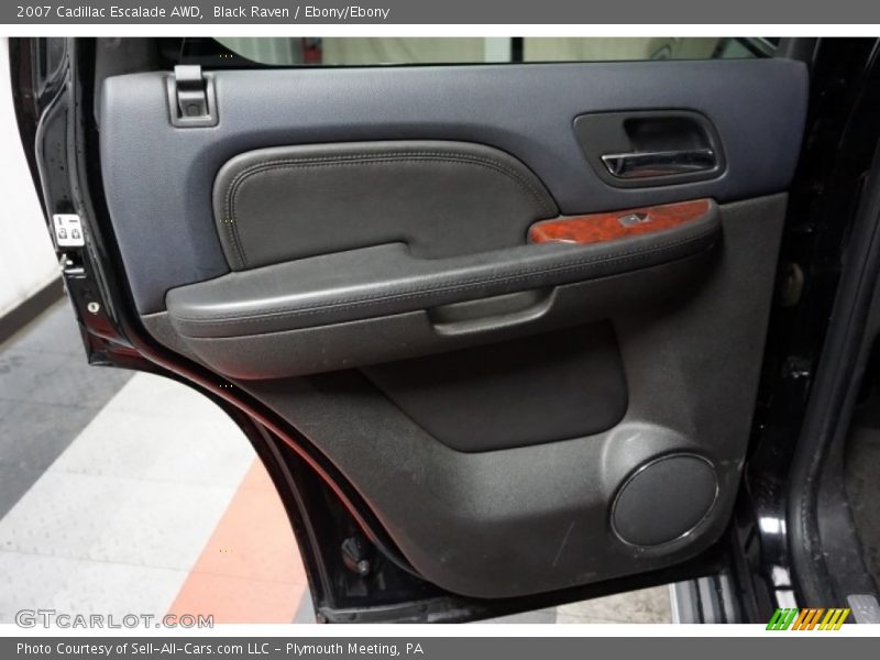Black Raven / Ebony/Ebony 2007 Cadillac Escalade AWD