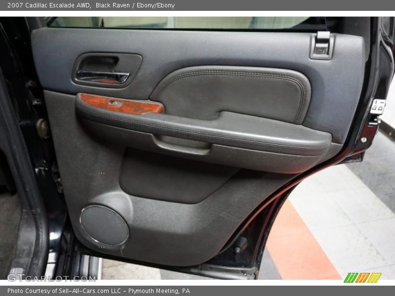 Black Raven / Ebony/Ebony 2007 Cadillac Escalade AWD