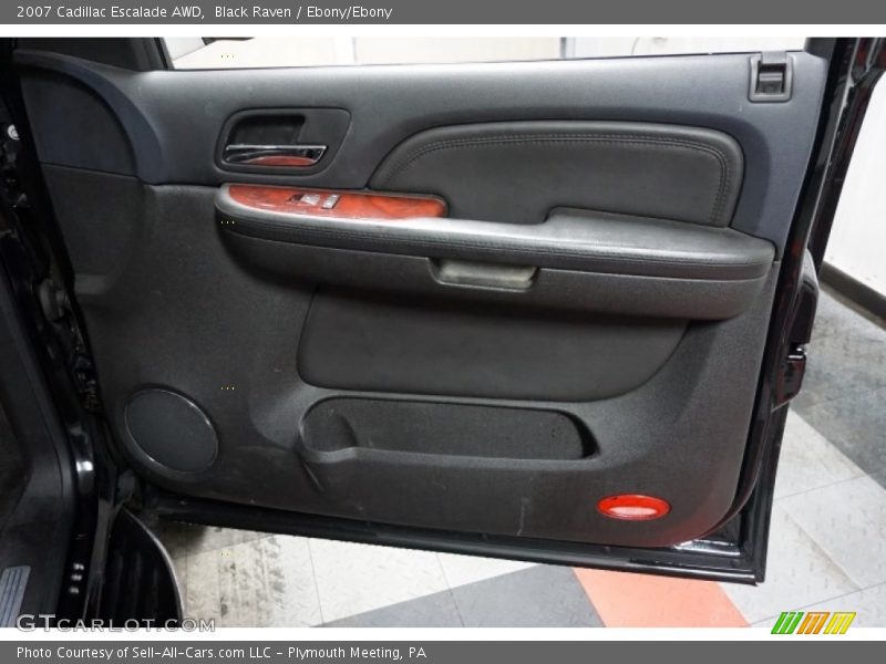 Black Raven / Ebony/Ebony 2007 Cadillac Escalade AWD