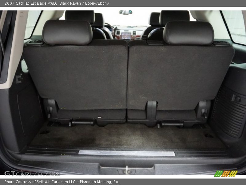 Black Raven / Ebony/Ebony 2007 Cadillac Escalade AWD