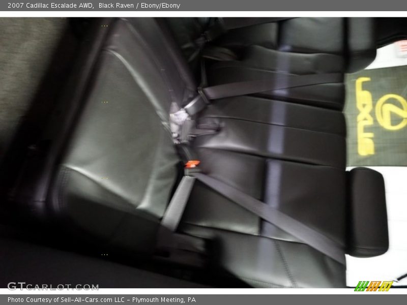 Black Raven / Ebony/Ebony 2007 Cadillac Escalade AWD