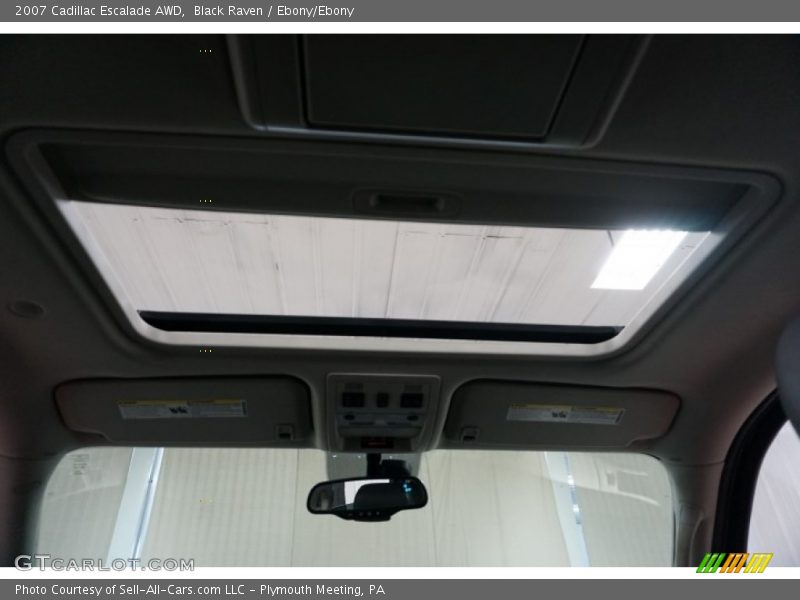 Black Raven / Ebony/Ebony 2007 Cadillac Escalade AWD