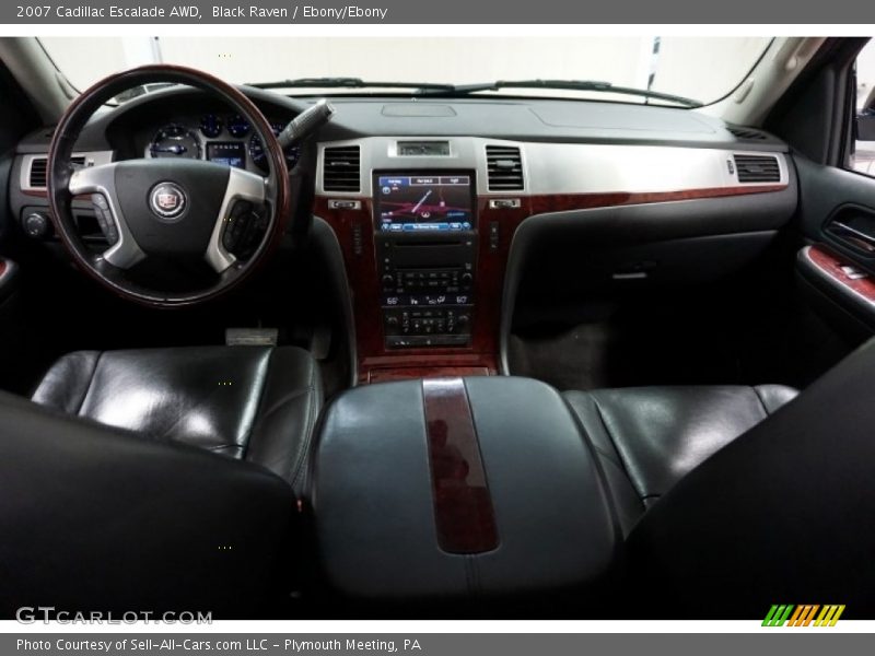 Black Raven / Ebony/Ebony 2007 Cadillac Escalade AWD