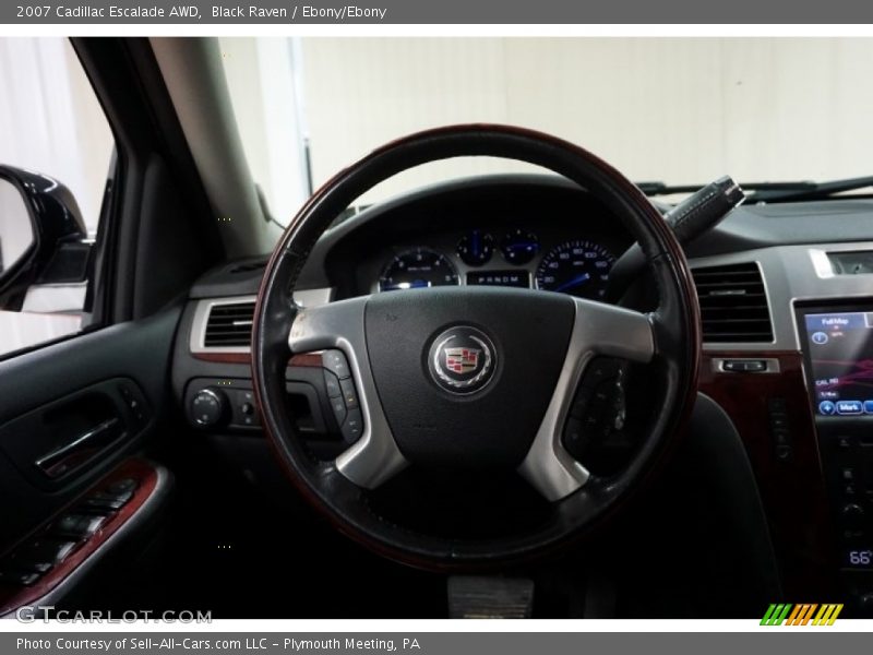 Black Raven / Ebony/Ebony 2007 Cadillac Escalade AWD