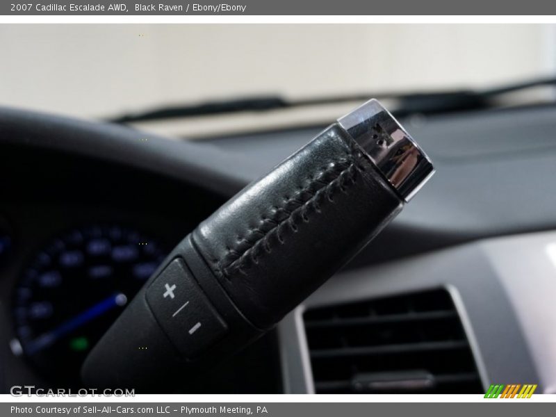 Black Raven / Ebony/Ebony 2007 Cadillac Escalade AWD