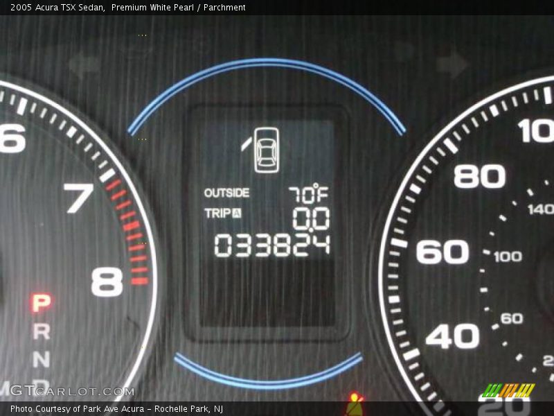Premium White Pearl / Parchment 2005 Acura TSX Sedan