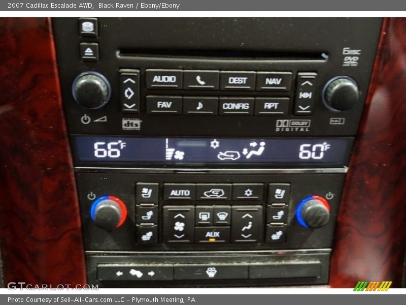 Black Raven / Ebony/Ebony 2007 Cadillac Escalade AWD