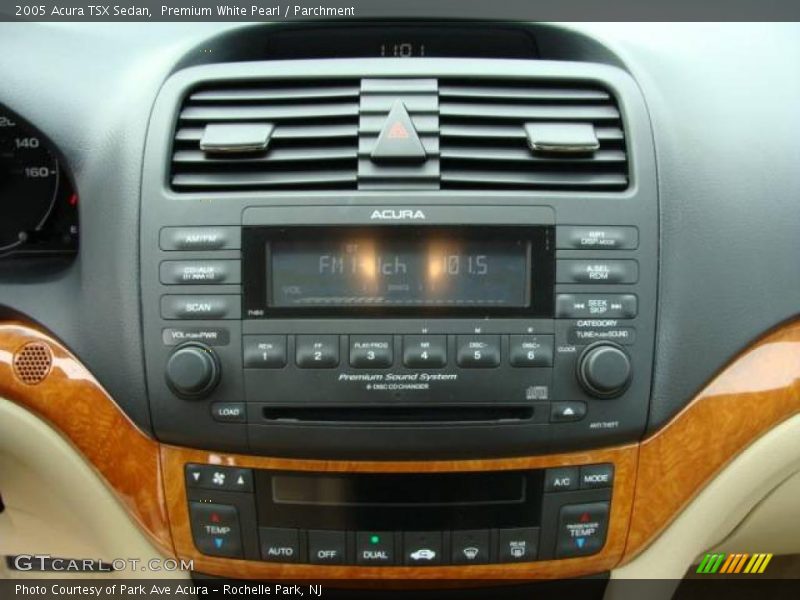 Premium White Pearl / Parchment 2005 Acura TSX Sedan