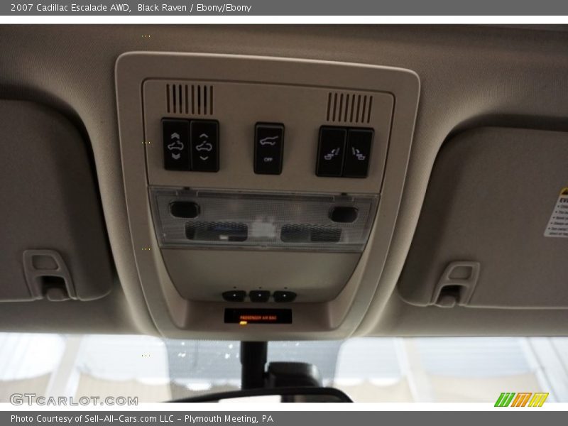 Black Raven / Ebony/Ebony 2007 Cadillac Escalade AWD
