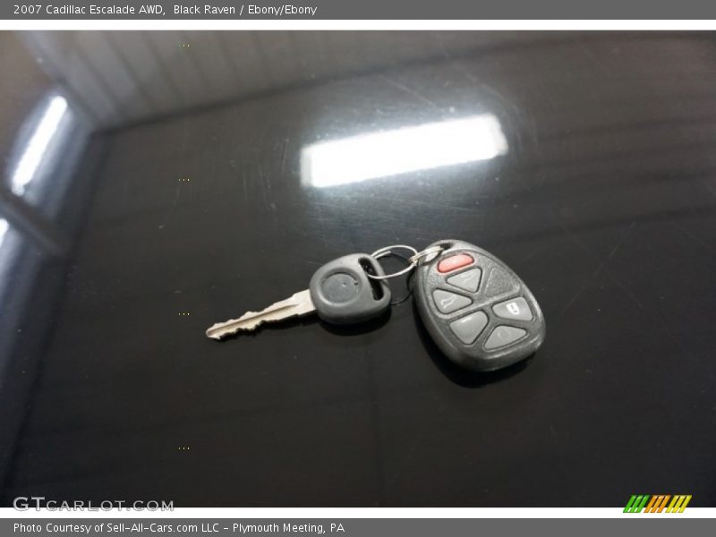 Black Raven / Ebony/Ebony 2007 Cadillac Escalade AWD