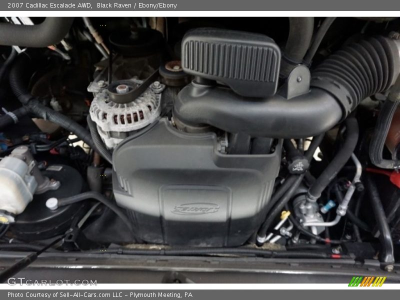Black Raven / Ebony/Ebony 2007 Cadillac Escalade AWD