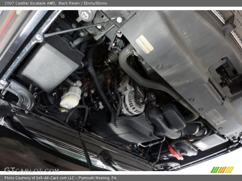 Black Raven / Ebony/Ebony 2007 Cadillac Escalade AWD