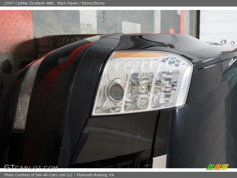 Black Raven / Ebony/Ebony 2007 Cadillac Escalade AWD
