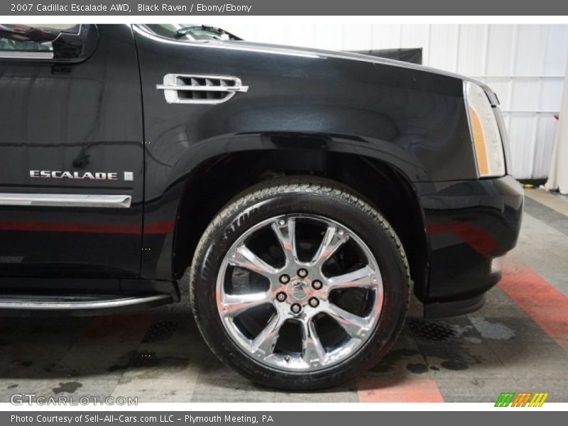 Black Raven / Ebony/Ebony 2007 Cadillac Escalade AWD