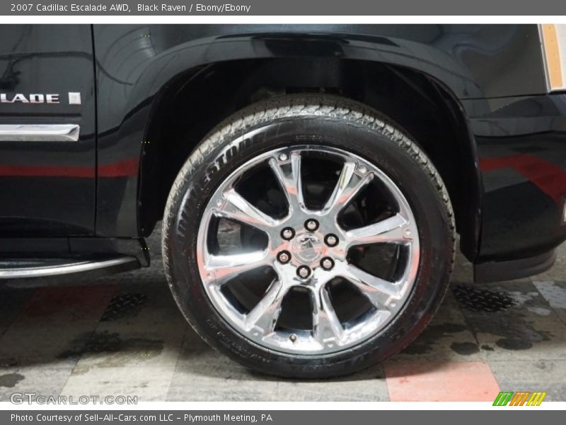 Black Raven / Ebony/Ebony 2007 Cadillac Escalade AWD