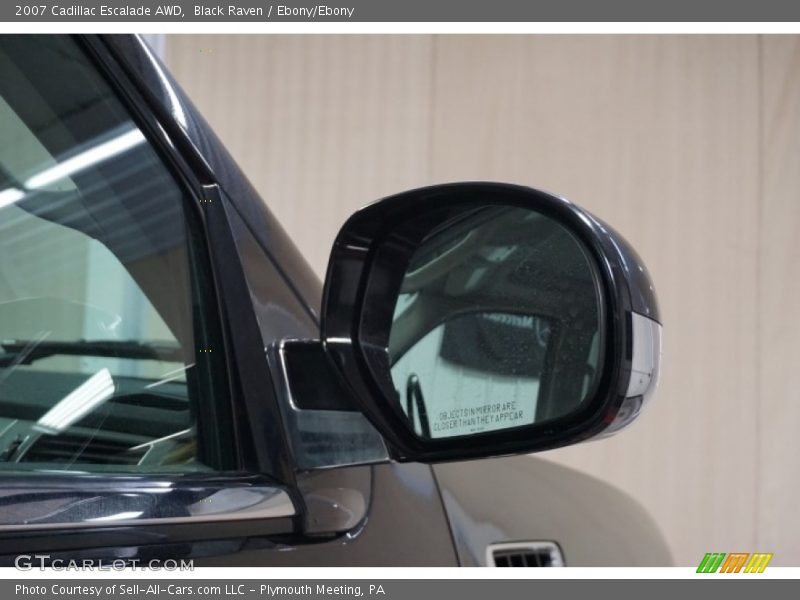 Black Raven / Ebony/Ebony 2007 Cadillac Escalade AWD