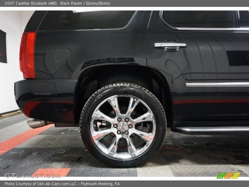 Black Raven / Ebony/Ebony 2007 Cadillac Escalade AWD