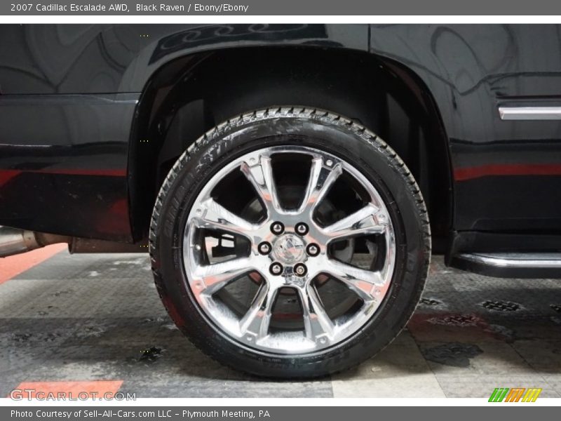 Black Raven / Ebony/Ebony 2007 Cadillac Escalade AWD