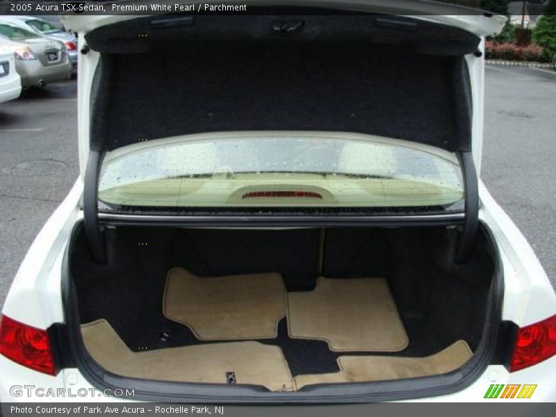 Premium White Pearl / Parchment 2005 Acura TSX Sedan