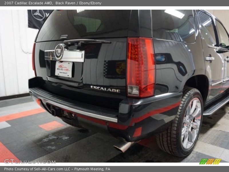 Black Raven / Ebony/Ebony 2007 Cadillac Escalade AWD