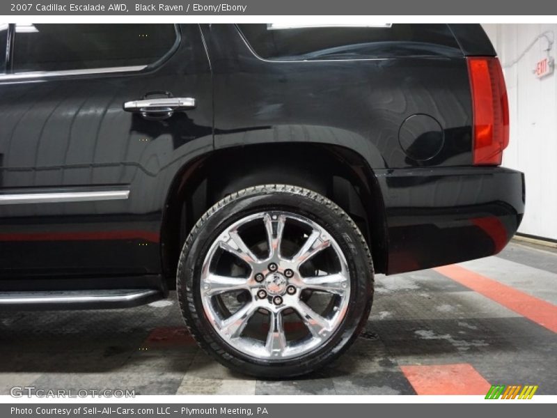 Black Raven / Ebony/Ebony 2007 Cadillac Escalade AWD
