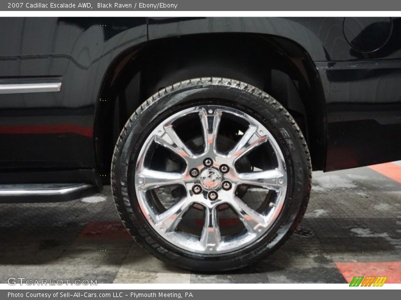 Black Raven / Ebony/Ebony 2007 Cadillac Escalade AWD