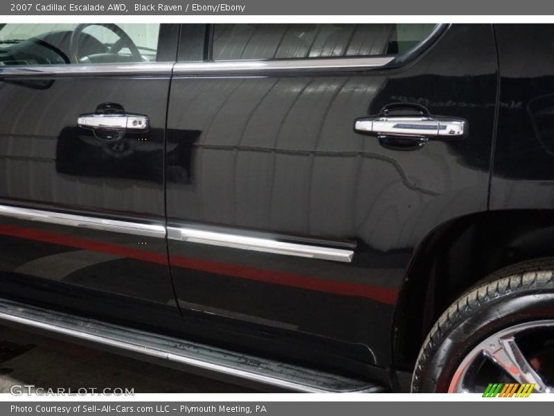 Black Raven / Ebony/Ebony 2007 Cadillac Escalade AWD