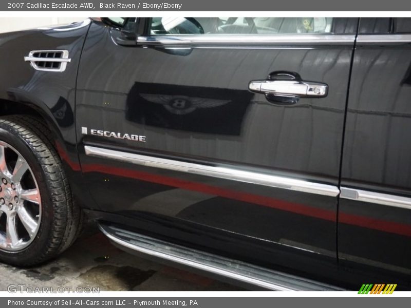 Black Raven / Ebony/Ebony 2007 Cadillac Escalade AWD