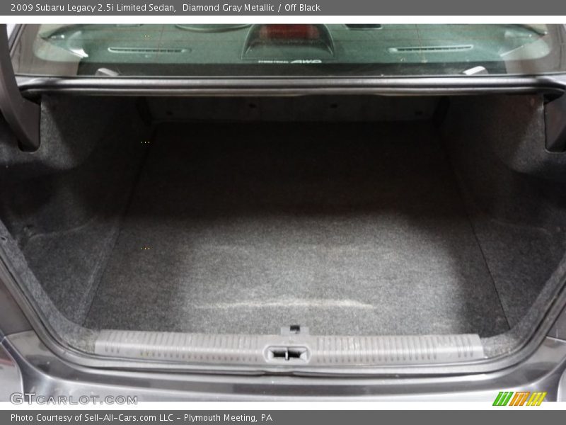 Diamond Gray Metallic / Off Black 2009 Subaru Legacy 2.5i Limited Sedan