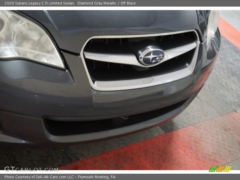 Diamond Gray Metallic / Off Black 2009 Subaru Legacy 2.5i Limited Sedan