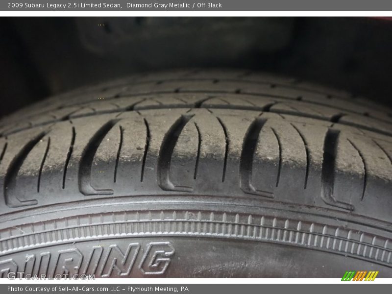 Diamond Gray Metallic / Off Black 2009 Subaru Legacy 2.5i Limited Sedan