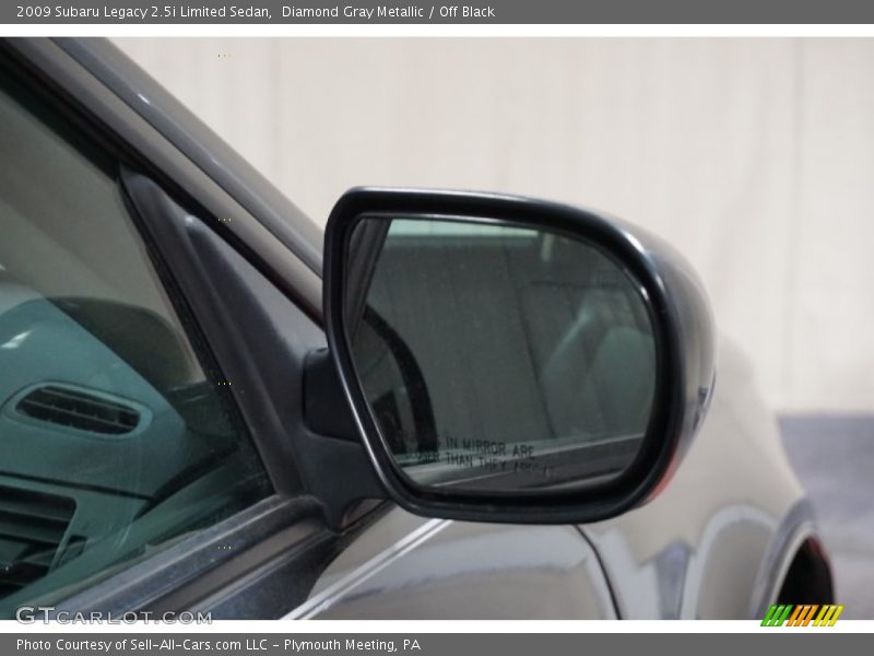 Diamond Gray Metallic / Off Black 2009 Subaru Legacy 2.5i Limited Sedan