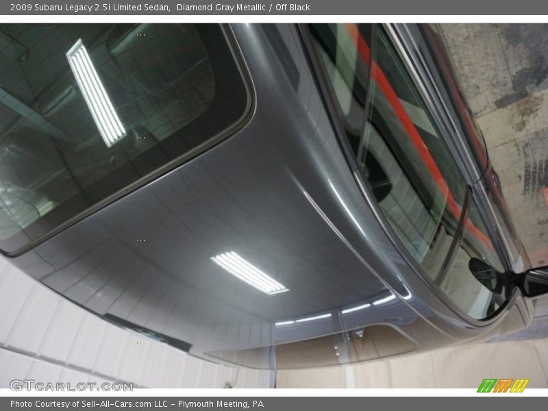 Diamond Gray Metallic / Off Black 2009 Subaru Legacy 2.5i Limited Sedan